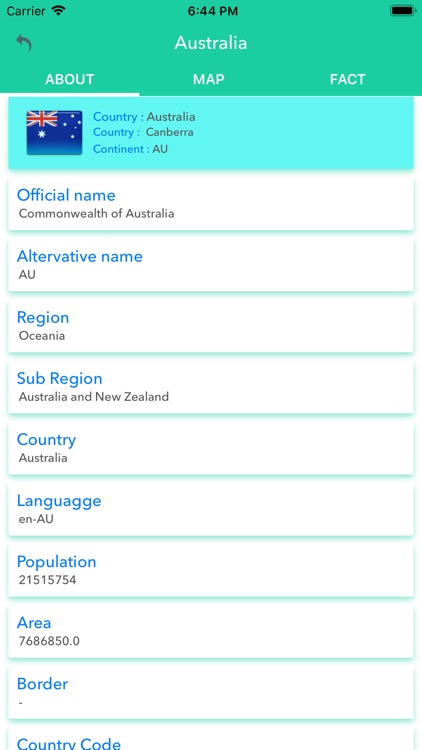 World Info Stats