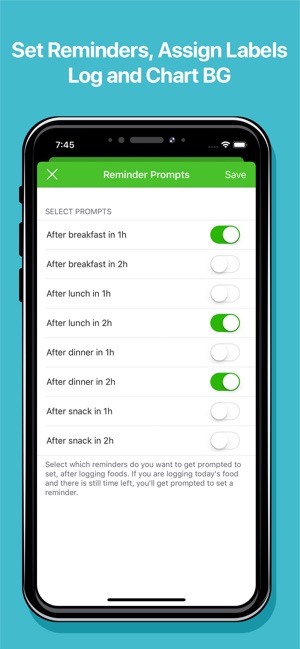 Diabetes Tracker by MyNetDiary(圖8)-速報App