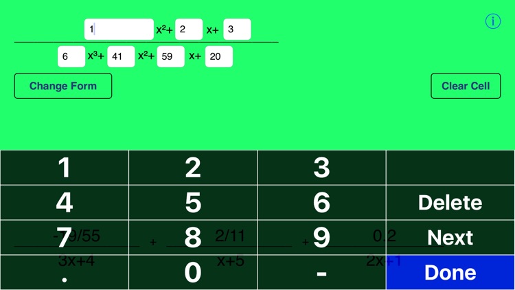 Partial Fractions