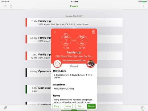 EverCal - Family Organizer screenshot 3
