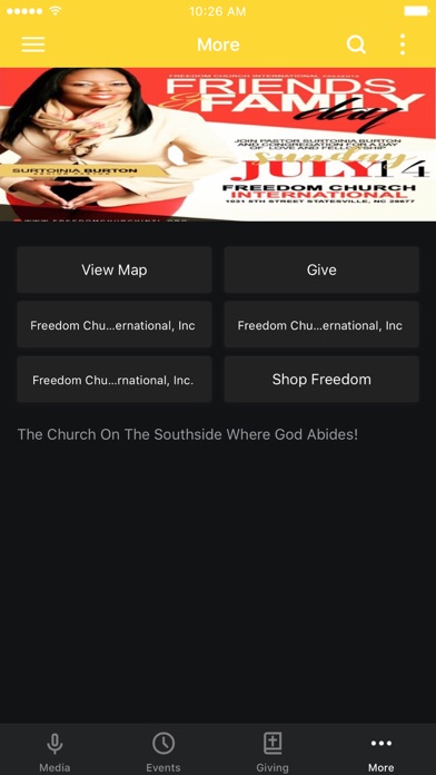 Freedom Church International screenshot 3