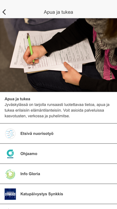 Nuorten Jyväskylä screenshot 2