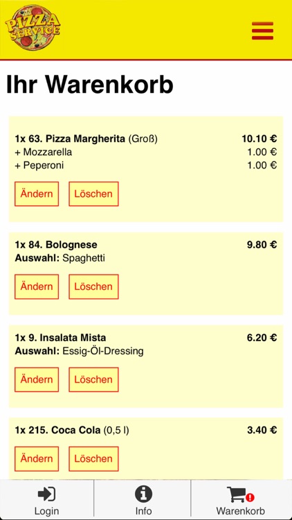 Pizzaservice Schrobenhausen screenshot-3