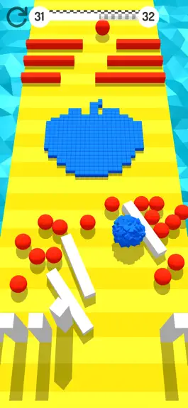 Game screenshot Sticky Ball! 3D apk