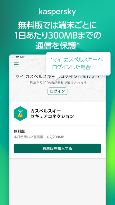 カスペルスキー Vpn セキュアコネクション Iphoneアプリ Applion