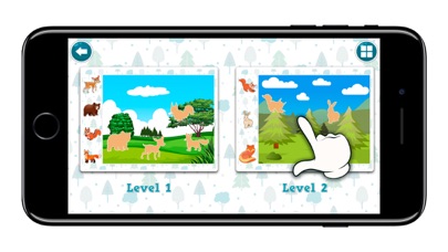 KidsDi: Forest animals puzzle screenshot 2
