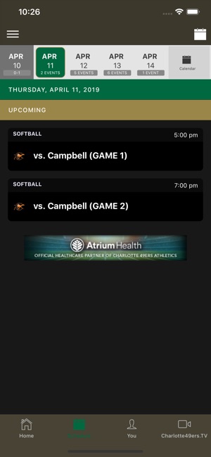 Charlotte 49ers Athletics(圖2)-速報App