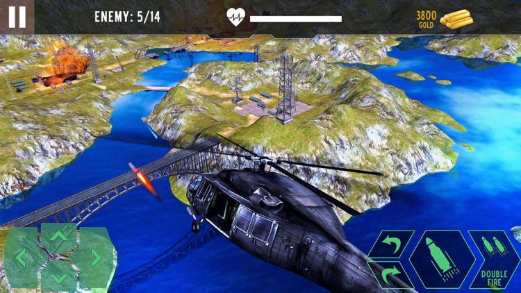 Helicopter Fight Air Strike screenshot-4