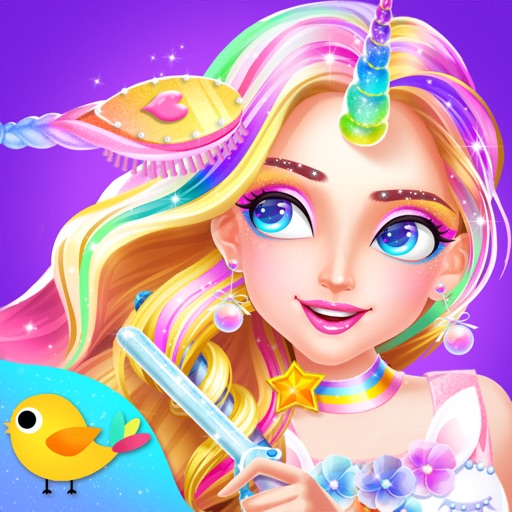 Unicorn Fantasy Hair Salon iOS App