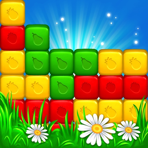 Fruit Cube Blast: Match 3 Game