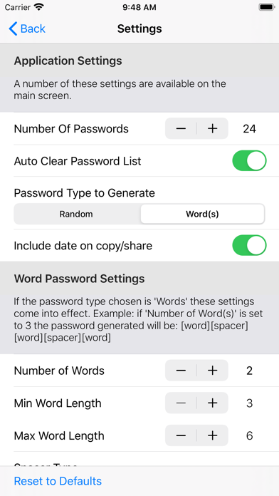Password-Builder screenshot 2