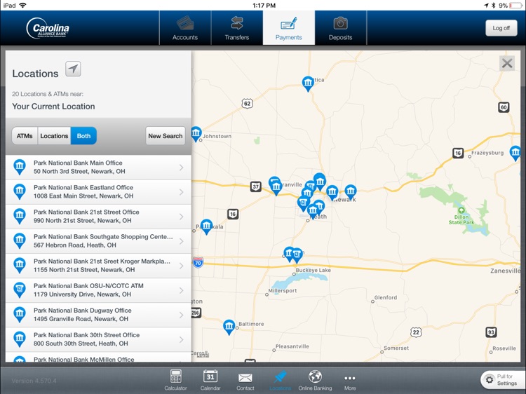 Carolina Alliance Bank iPad screenshot-5