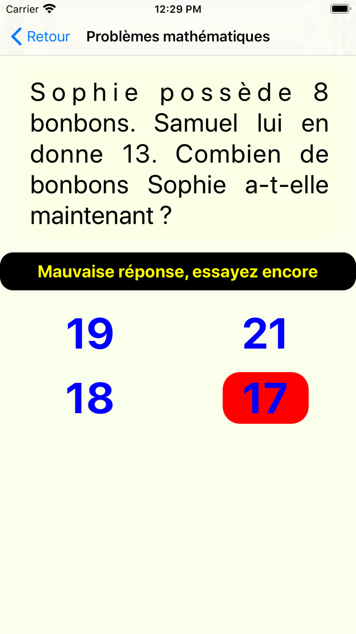 Résolution de Problèmes Maths