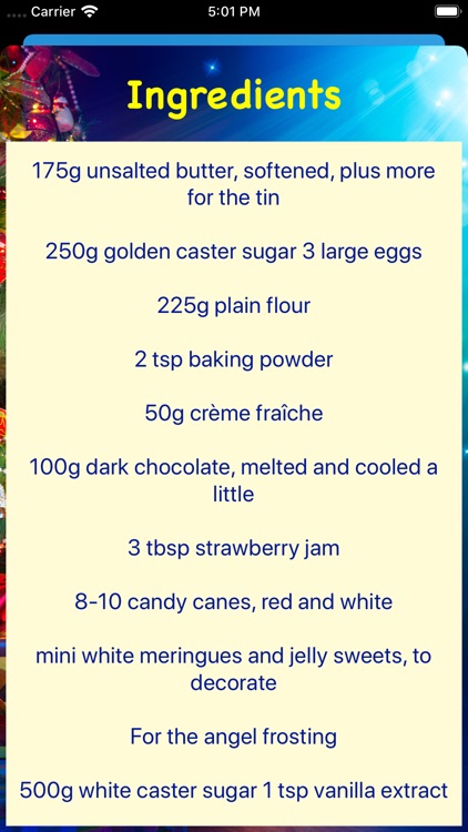 Christmas cake recipes for you screenshot-5