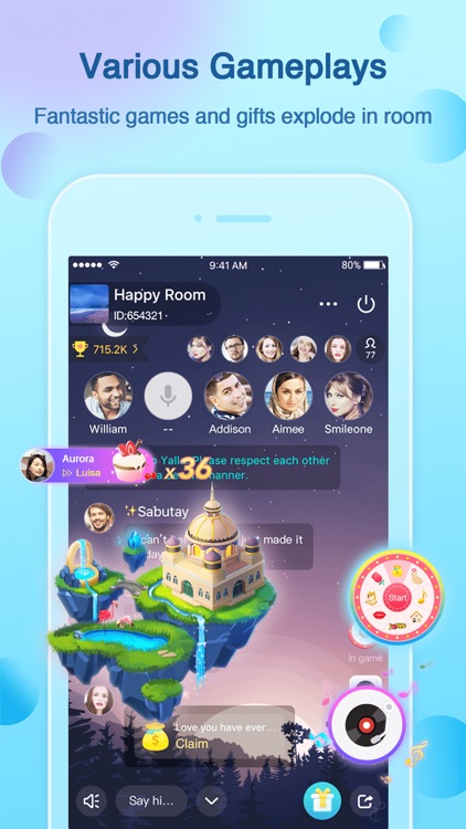 Yalla - Group Voice Chat Rooms screenshot-3