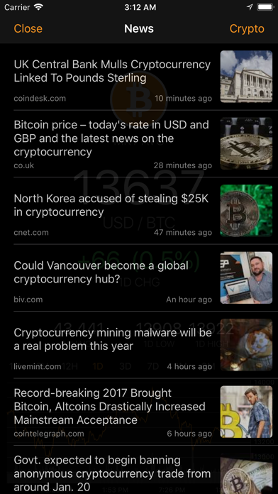 BitcoinTick Pro Bitco... screenshot1