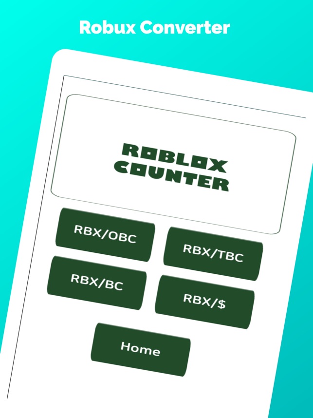 Rbx Calculator Robuxmania On The App Store - didnt obc give 80 robux