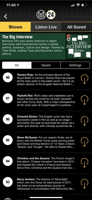 Monocle 24(圖3)-速報App