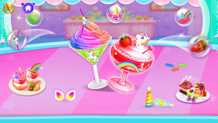 Unicorn Milkshake Making Games