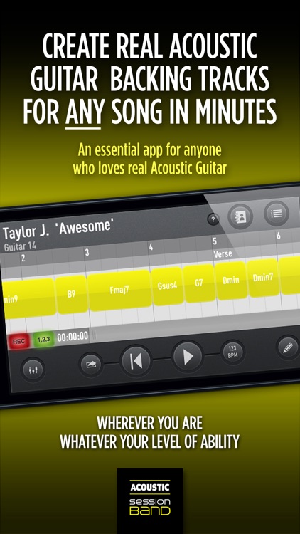 SessionBand Acoustic Guitar 1 screenshot-0