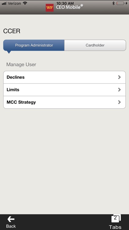 Wells Fargo CEO Mobile screenshot-3