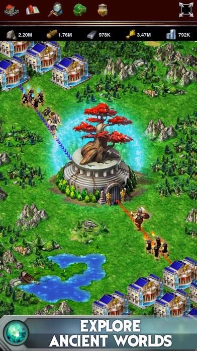 Screenshot from Game of War - Fire Age