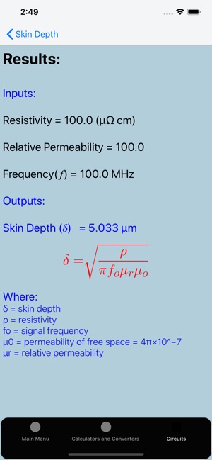 Electronics Circuit Calculator(圖6)-速報App