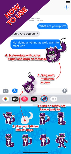 Kiddy Kat Animated Stickers(圖3)-速報App