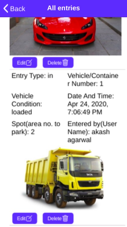 vehicle register screenshot-7