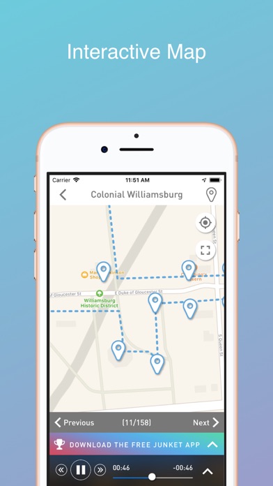 How to cancel & delete Colonial Williamsburg Tour from iphone & ipad 4