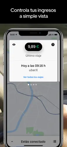 Screenshot 3 Uber Driver - para conductor iphone