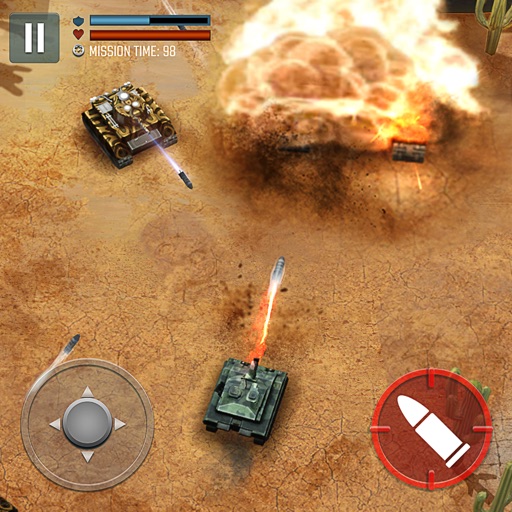 Tank Battle Heroes: PvP Brawls iOS App