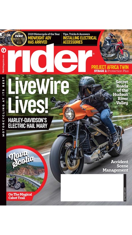 Rider Magazine.