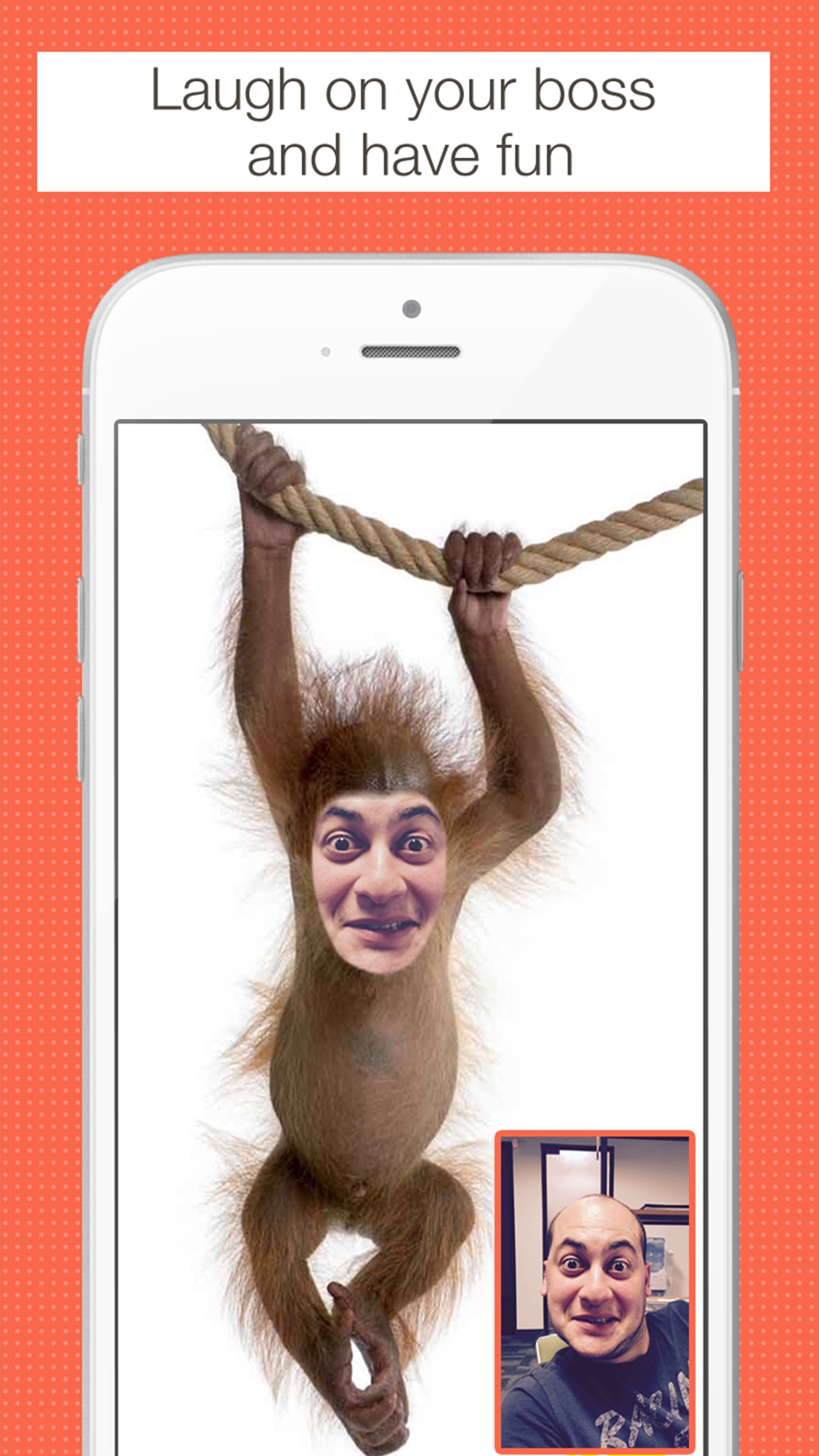 Screenshot do app Place My Face ™