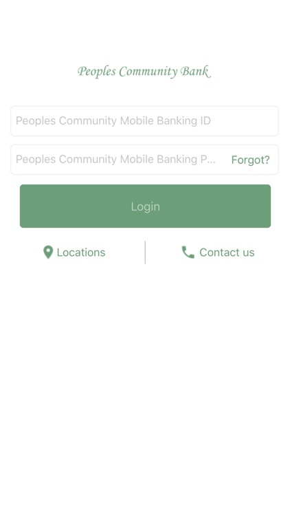 Peoples Community Bank Mobile