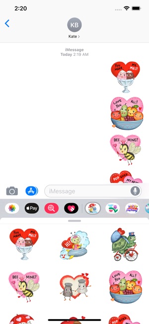 Love & Romance Cute Sticker IM(圖1)-速報App