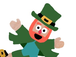 5 Little Leprechauns Stickers