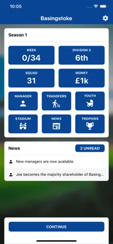 Screenshot 1 Football Club Owner iphone
