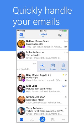 Blue Mail - Email Mailbox - náhled
