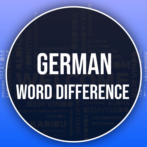 Word Difference - German