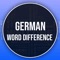 Word Difference - German is a new educational spelling game in which you will practice and learn the spelling of most misspelled German words in an entertaining and challenging way