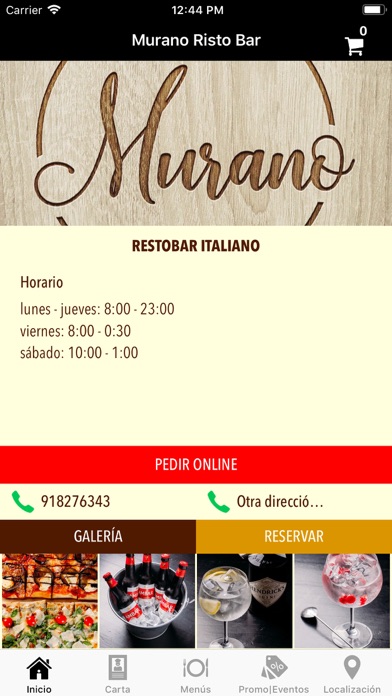 How to cancel & delete Murano Resto Bar from iphone & ipad 1