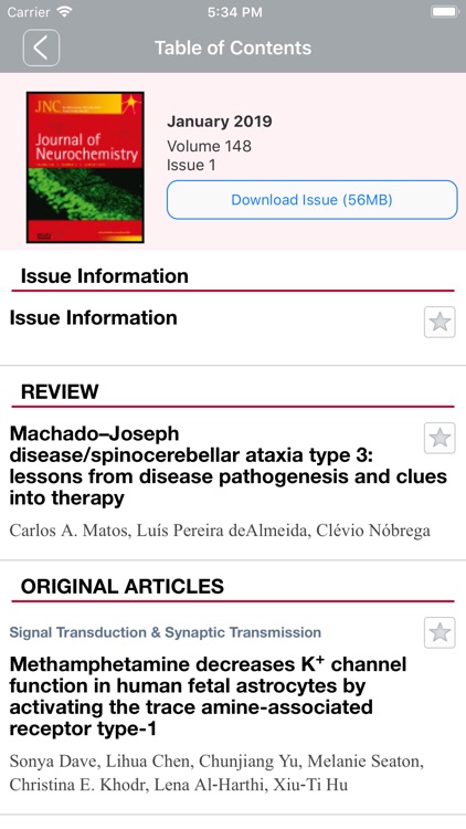 Journal of Neurochemistry screenshot-4