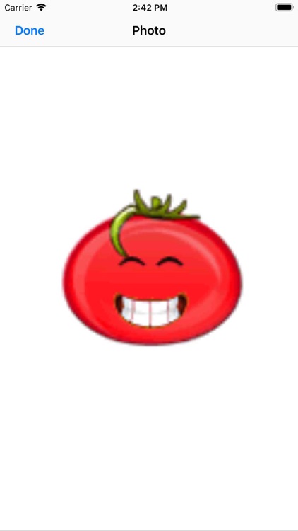 Big red tomato sticker-YiYuan screenshot-5