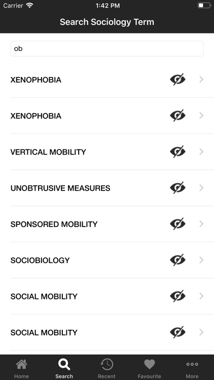 Sociology Terms Meaning screenshot-3