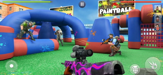 Paintball Shooting Games 3D(圖1)-速報App