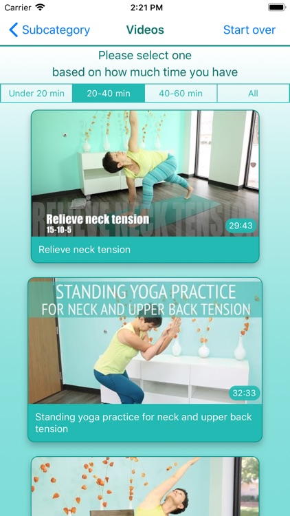 Home yoga practice screenshot-3