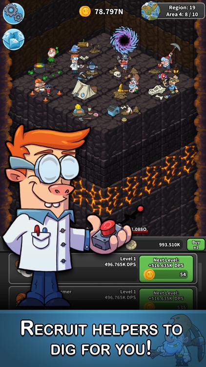 Tap Tap Dig - Idle Clicker