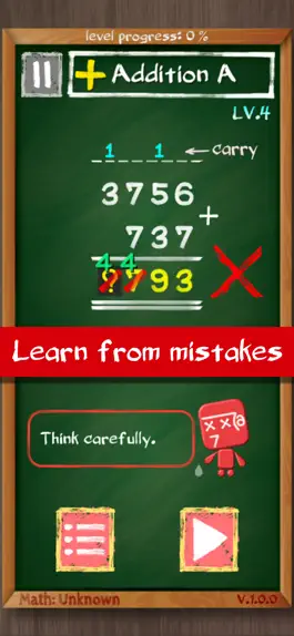 Game screenshot Math Unknown apk