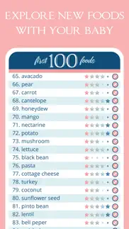 baby's first 100 foods iphone screenshot 1